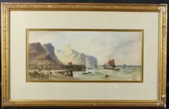 St Andrew by Lennard Lewis, watercolour, sold Nov 2025
