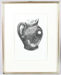 Jug 2003 by Patrick Caulfield, pencil on paper, sold Nov 2025