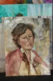 Eleven figure studies and portraits by Joanne D. Thomson, print (other), sold Nov 2025