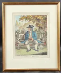 Delicious Weather by James Gillray, etching, sold Nov 2025