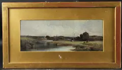 Near Thetford Norfolk by William S. Rose, oil on canvas, offered Oct 2025