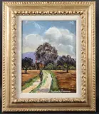 Chemin de Peacy by Paul-Émile Pissarro, oil on board, offered Oct 2025