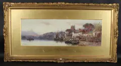 On The Dart by Walter Stuart-Lloyd, watercolour, sold Oct 2025