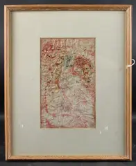 Abstract by Eileen Agar, watercolour, sold Oct 2025