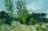 Possibly Greece by Gwilym Prichard, oil on board, offered Apr 2024