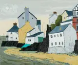 Aberdyfi by Wynne Jenkins, oil on canvas, sold Apr 2024
