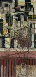 Twigs by a Window by Gwilym Prichard, oil on board, sold Apr 2024