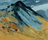 Cnicht by Gwilym Prichard, oil on canvas, sold Apr 2024