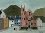 St Ioan by Jack Jones, oil on canvas, sold Apr 2024
