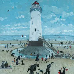 Large by Nick Holly, oil on canvas, sold Apr 2024