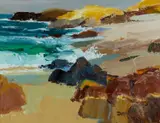 Sea Iona II by Donald McIntyre, oil on canvas, sold Apr 2024