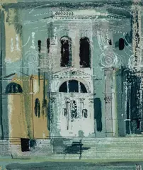 'Chiesa by John Piper, screenprint, sold Apr 2024