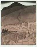 Untitled by George Chapman, etching and aquatint, sold Apr 2024