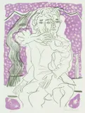 Untitled by Ceri Richards, lithograph, sold Apr 2024