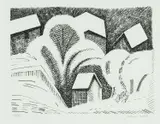 February by Charles Burton, 2000, screenprint, sold Apr 2024