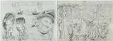 Towy Coraclemen, Carmarthen by Harvey Thomas, print (other), sold Apr 2024