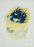Elegiac Sonnet I by Ceri Richards, lithograph, offered Apr 2024
