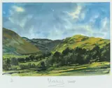 Cwm Berwyn by Hm King Charles III, 2008, lithograph, sold Apr 2024