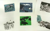 Linocuts - Gwasg Gregynog Kyffin Portfolio by Kyffin Williams Ra limited edition, print (other), sold Apr 2024