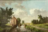 Untitled by Stephan de Haan, oil on canvas, offered Apr 2024