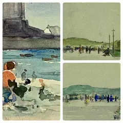 Untitled by Robert Jones, watercolor, offered Apr 2024