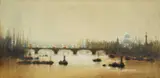 London Bridge by Anthony Robert Klitz, oil on canvas, sold Apr 2024