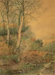Untitled by Albert Kinsley, watercolour, offered Apr 2024