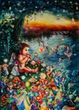 Unique resin print - entitled 'Peter Pan in by Kerry Darlington limited edition, print, sold Apr 2024