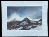 Castell y Gwynt by Rob Piercy limited edition, lithograph, offered Apr 2024