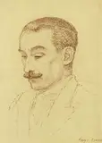 Untitled by Powys Evans, pencil on paper, offered Mar 2024