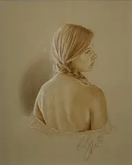 Untitled by Kay Boyce, pastel on paper, offered Mar 2024