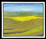 Low Tide No.5 by Malcolm Brookes, oil on board, sold Mar 2024