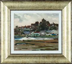 Rye by Michael Richardson, 2008, oil on board, offered Mar 2024