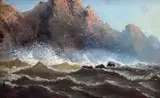 Untitled by George G. Fryer, oil on canvas, sold Mar 2024