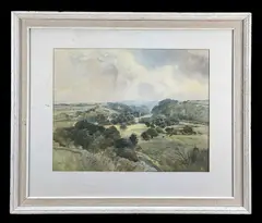 Untitled by Arthur Miles, watercolour, offered Mar 2024