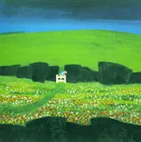 Print - entitled 'Self Portrait Entering a Field of by Stan Rosenthal limited edition, print, sold Mar 2024