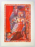 Casino by Mick Rooney, 1984, lithograph, offered Mar 2024