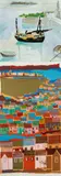 Bayview by Sarah Hopkins limited edition, screenprint, sold Mar 2024
