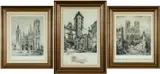Notre Dame Rouen by Georges Le Meilleur, pencil, offered Mar 2024