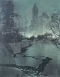giclee print - White Night New York 1945, 57 x 44cms Provenance: by Adolf Fassbender, giclee, offered Mar 2024