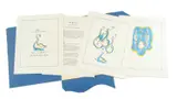 lithographs - Virgil: The Road to Town, six deckle edge leaves of poetry and by Frances Richards, pencil, offered Mar 2024