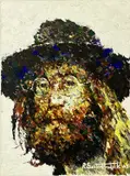 Untitled by Ron Satterthwaite, oil on canvas, sold Mar 2024