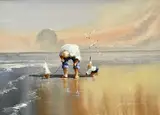 Untitled by John Horsewell, watercolour, sold Mar 2024