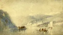 Untitled by Thomas Collier, watercolour, sold Mar 2024