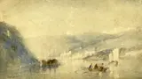 Untitled by Thomas Collier, watercolour, sold Mar 2024