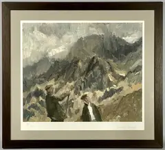 Limited edition by Gareth Parry, lithograph, sold Mar 2024