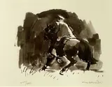 Limited edition by Kyffin Williams, print, sold Mar 2024