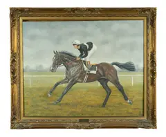 Ardross by Peter Deighan, acrylic on canvas, sold Mar 2024