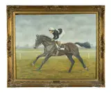 Ardross by Peter Deighan, acrylic on canvas, sold Mar 2024