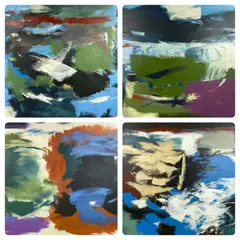 Y Berwyn by Michael Hunt, oil, sold Feb 2024